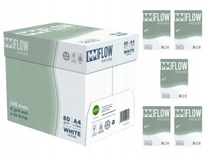 Papier Ksero Uniwersalny A4 80g Everyday Flow X5