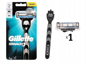 Maszynka do golenia GILLETTE MACH3 RĄCZKA + OSTRZE