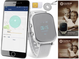 Calmean Zegarek Smartwatch Dla Seniora Gps Rozmowy
