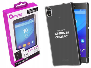 Etui Clear Back Muvit Sony Xperia Z5 Compact