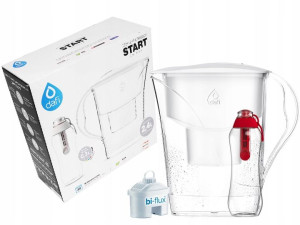 Dzbanek Filtrujący Dafi 2.4l Filtr + Butelka 0,3l