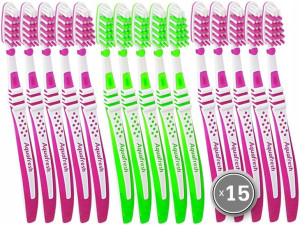 Aquafresh Flex Medium Set 15x Szczoteczka Do Zębów