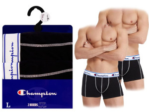 Bokserki Męskie Majtki Champion Bawełna X2 - Xl