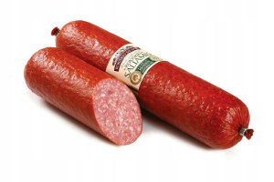 Salamis Kielbasa Salami Wedzona Daivida Rakiśkio,