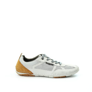 Męskie sneakersy beżowe Bugatti 325-A7P03-5000-5300 - 43