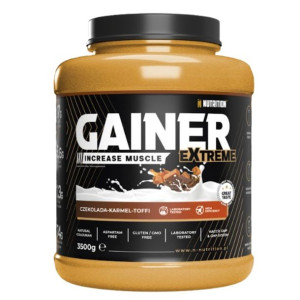 Gainer Czekolada Karmel Toffi 3,5 kg ODŻYWKA WĘGLOWODANOWO BIAŁKOWA
