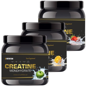Creatine Monohydrate Czysta Kreatyna Zestaw 1500g