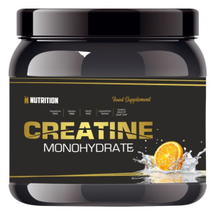 Creatine Monohydrate 500g Kreatyna Czysta SIła Pomarańcza