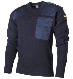 Sweter wojskowy BW niebieski 48