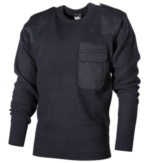 Sweter BW wojskowy niebieski długi 48