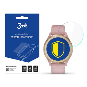 Szkło Ochronne Hybrydowe 3Mk Do Garmin Vivomove 3S - 3Mk Watch Protection