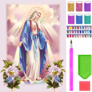 Diamond Painting HAFT DIAMENTOWY Matka Maryja 5D
