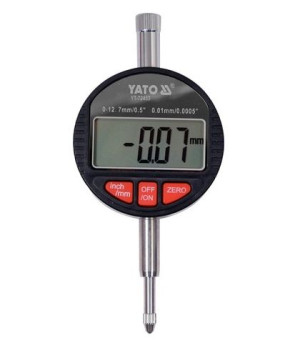 Czujnik Zegarowy Elektroni. 0-12,7mm Yt-72453 Yato