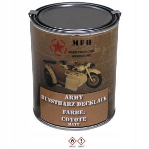 Farba Wojskowa Coyote Tan Matowa 1 Litr