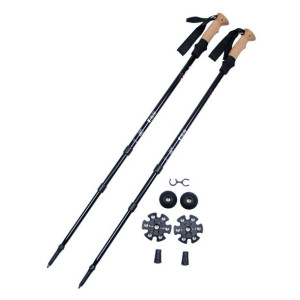 Aluminiowe Kijki Trekkingowe Korkowy Uchwyt