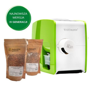 Prasa do oleju WARTMANN IV generacji model 2023 zielona + nasiona 2 x 500g