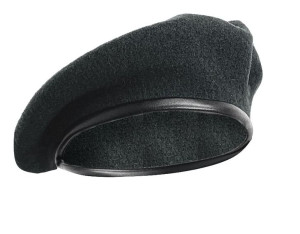 BERET WOJSKOWY  TEXAR 61 cm czarny