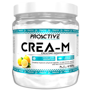 ProActive Crea M KREATYNA MONOHYDRAT 500g Cytrynowy