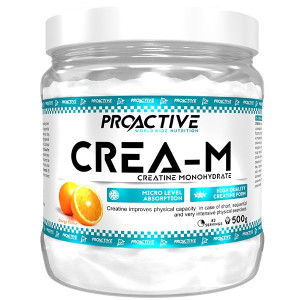 ProActive Crea M KREATYNA MONOHYDRAT 500g POMARAŃCZA