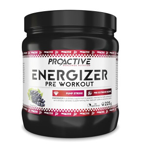 ProActive Energizer KOFEINA AMINOKWASY 225g Cytrynowy