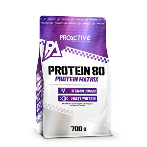 ProActive Protein 80 BIAŁKO ODŻYWKA BIAŁKOWA WITAMINY 700g CHERRY