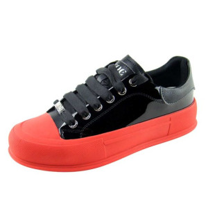 Trampki damskie creepersy GOE LL2N4021 czarne r.39