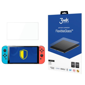 Szkło Ochronne Hybrydowe 3Mk Do Nintendo Switch Oled - 3Mk Flexibleglass
