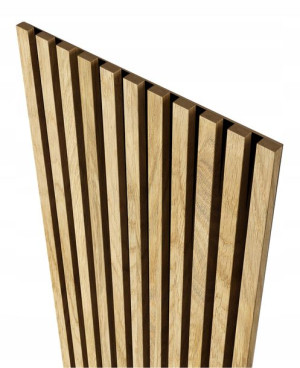 Lamele slim na płycie 148cm DĄB NATURALNY GRANDSON