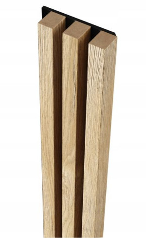 Lamele na płycie 18 cm DĄB NATURALNY GRANDS