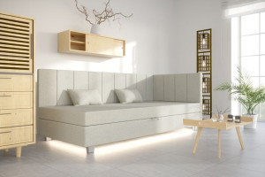 Tapczan młodzieżowy Paula Pro Led 120 cm