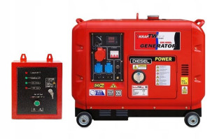 Generator agregat prądotwórczy 9,5KVA 400V 3F ATS