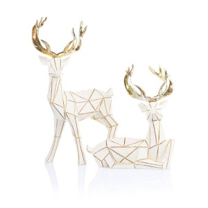 Figurki - renifery - Decorato