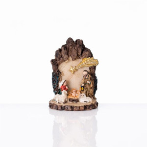 Szopka bożonarodzeniowa - Święta Rodzina - 6 cm - Classic