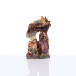 Szopka bożonarodzeniowa - Święta Rodzina - 6,5 cm - Classic