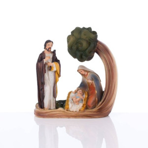 Szopka bożonarodzeniowa - Święta Rodzina - 12 cm - Classic