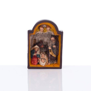 Szopka bożonarodzeniowa - Święta Rodzina - 6 cm - Classic
