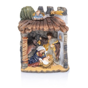Szopka bożonarodzeniowa - Święta Rodzina - 6 cm - Classic