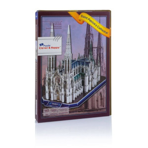 Puzzle 3D - Katedra Świętego Patryka w Nowym Jorku