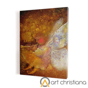 Obraz canvas z aniołem
