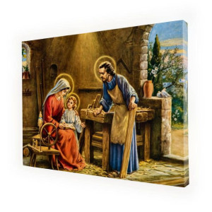 Święta Rodzina, obraz religijny na płótnie, canvas