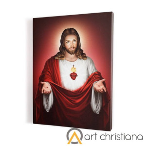 Obraz religijny Serce Jezusa, płótno canvas