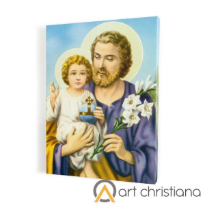 Św. Józef, obraz na płótnie canvas
