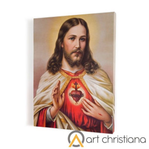 Obraz religijny Serce Jezusa, płótno canvas