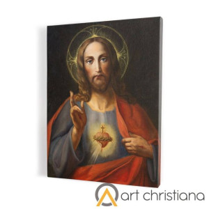 Obraz religijny Serce Jezusa, płótno canvas