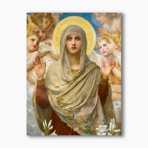 Matka Boża, nowoczesny obraz religijny plexi