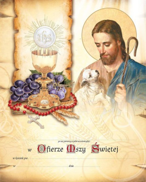 Obrazki komunijne pamiątka zestaw 25szt.
