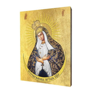 Ikona religijna drewniana Matka Boża Ostrobramska