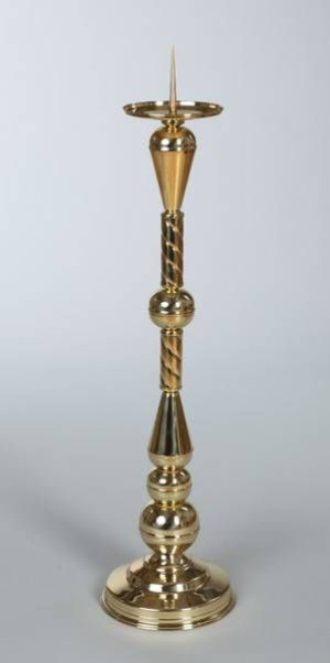 Lichtarz mosiężny wys. 92cm