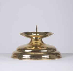 Lichtarz mosiężny wys. 9cm