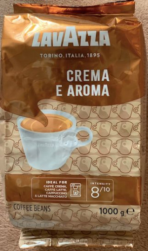 Kawa Lavazza ziarnista Crema E aroma